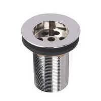 Dkv 120g Ss Waste Coupling - Stainless Steel, 3 Inch Round Shape, Silver Color | Nickel Plated, Easy Installation For Kitchen Waste Management