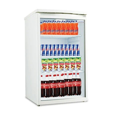 Single Door Visi Cooler - Color: Silver