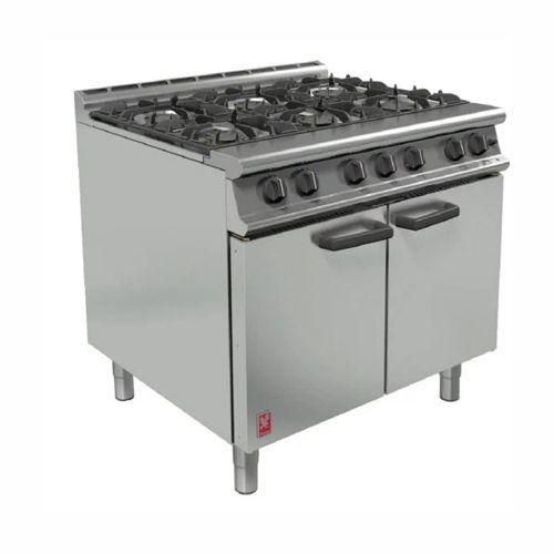 Six Burner Cooking Range - Gas Type: Lpg