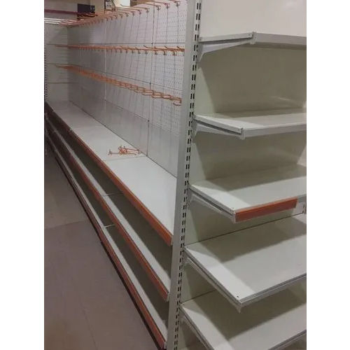 Supermarket Wall Display Rack - Color: As Per Requirement