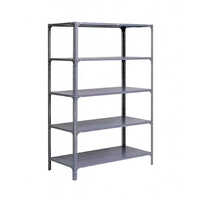 Ms Warehouse Racks - Heavy Duty Steel, 5-10 Feet Height, Multilayer Design | Customizable Color, Polished Surface Finish For Supermarket Storage