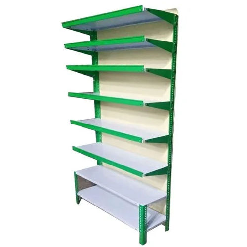 Supermarket Mild Steel Display Rack - Color: As Per Requirement