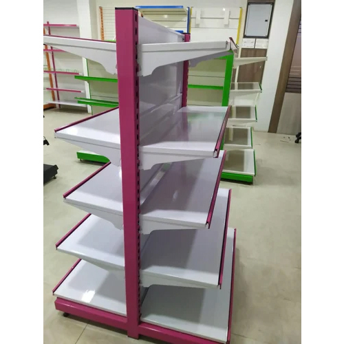 Supermarket Double Sided Gondola Rack