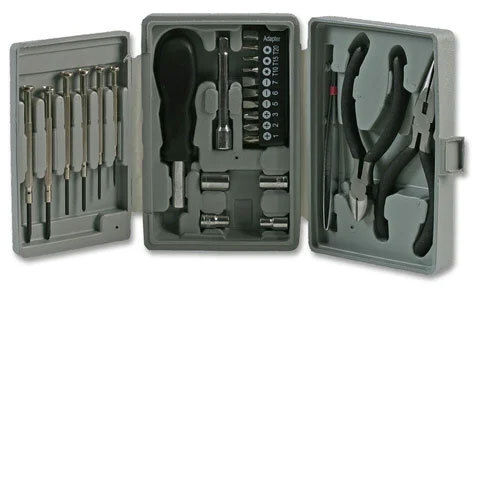 Mini Tools Kit - Color: Silver