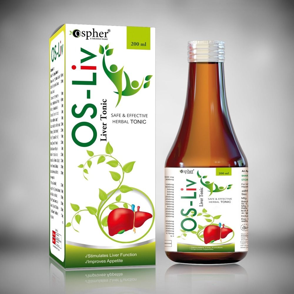 200 Ml Os-Liv Liver Tonic - Age Group: Suitable For All