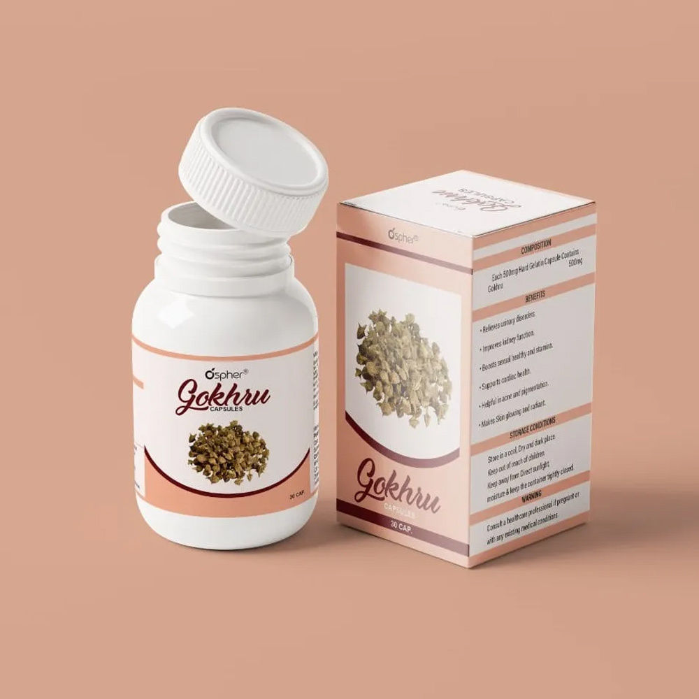 Gokhru Capsules - Age Group: For Adults