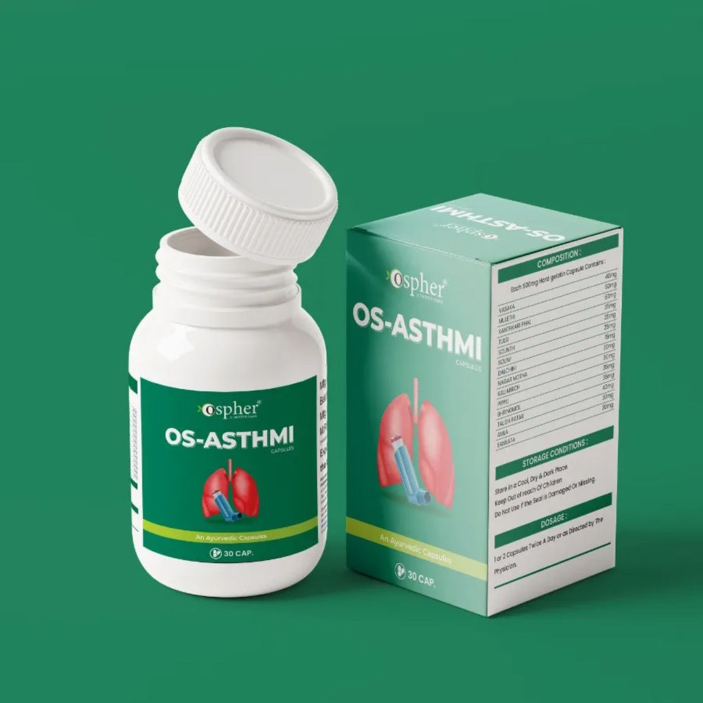 Os-Asthmi Capsules - Age Group: Suitable For All