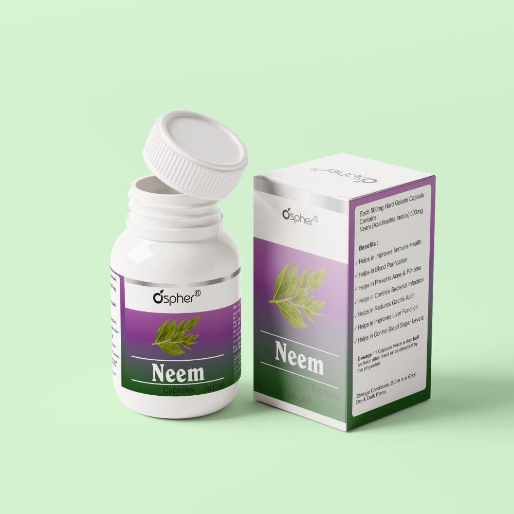 Neem Capsules - Age Group: Suitable For All