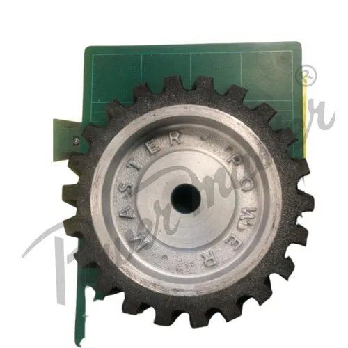 Belt Grinder Rubber Wheel - Color: Black