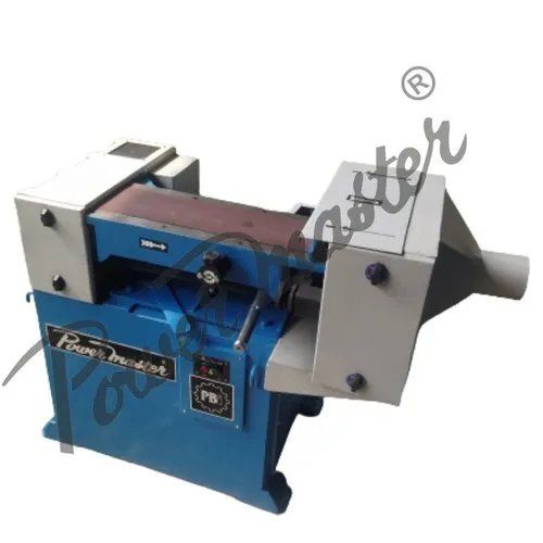 Abrasive Belt Grinder Machine - Color: Blue