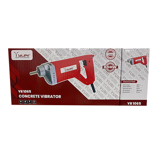 Yr1065 Concrete Vibrator - Color: Red