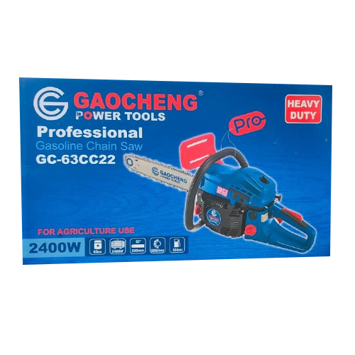 GC-63CC22 2400W Professional Gasoline Chainsaw