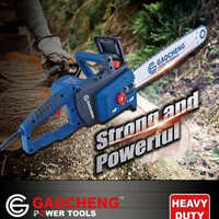 Gc-mc2200 2200w Professional Electric Chainsaw - Color: Blue