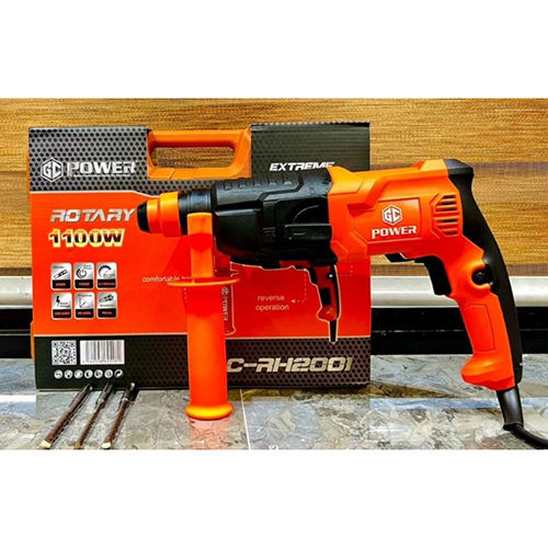 1100W Rotary Hammer - Color: Orange