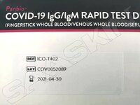 PANBIO COVID-19 IgG/IgM RAPID TEST DEVICE