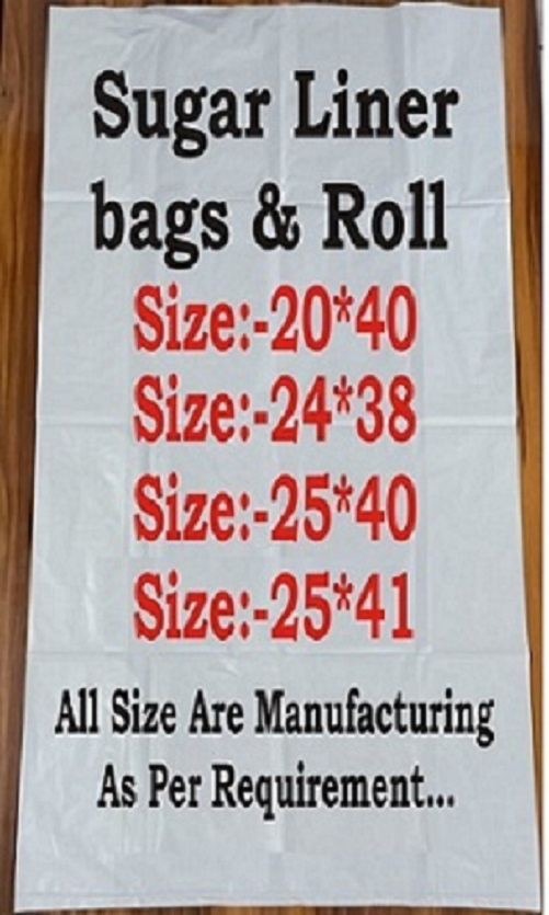 Sugar polythene bags