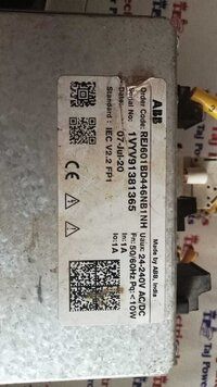 ABB REJ601BD446NB1NH PROTECTION RELAY