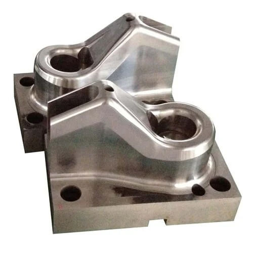 Vmc Aluminum Vmc Machined Components Job Work Service - Color: Silver