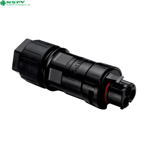3 Pin Solar Ac Connectors 500V Max.50A Ip68 Waterproof Ac Wire Coupler Cable Male Type - Material: Ppe/Pa(Insulation Material)