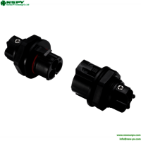 3 Pin Solar AC Connectors 500V Waterproof AC Wire Coupler Panel Male Type