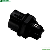 3 Pin 500V PV AC Connectors Waterproof 500V Max. 50A Solar AC Coupler Panel Female Type