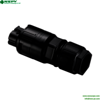 5 Pin Solar AC Connectors 500V AC Wire Coupler Cable Male PV AC Connnecotrs