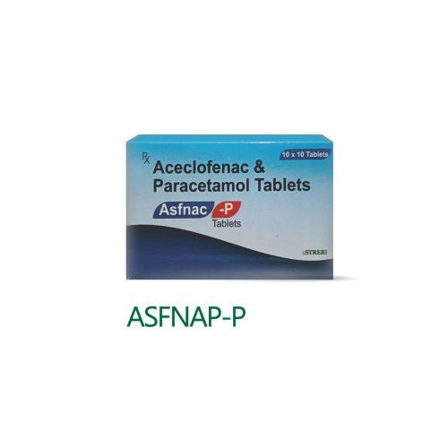 Aceclofenac And Paracetamol Tablets - Age Group: Adult