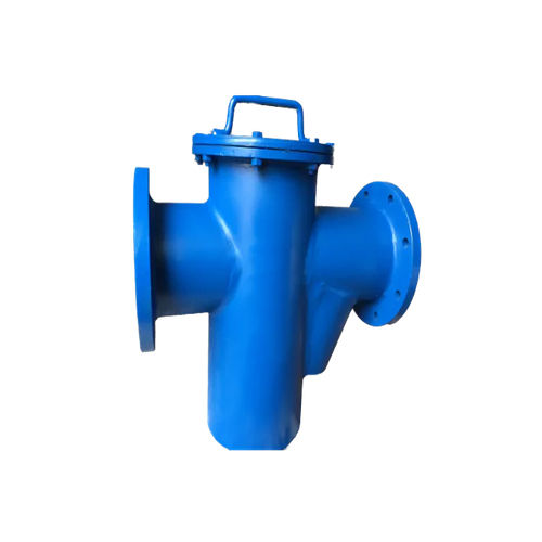 Fabricated Pot Type Strainer - Color: Blue