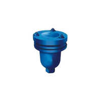 H-4 Single Air Valve - Cast Iron, 15 Mm To 100 Mm, Vibrant Blue | 100 Psi Pressure, Versatile Flow Control For Air, Oil, And Water