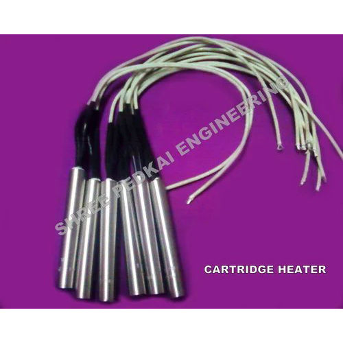 High Watt Density Cartridge Heaters - Color: Silver