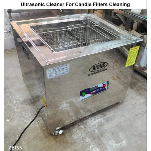 Ultrasonic Cleaner Candle Filters Cleaning