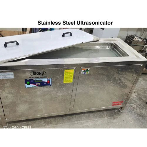 Stainless Steel Ultrasonicator - Color: Silver