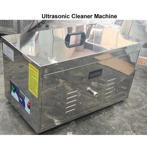 Medical Ultrasonic Cleaner - Stainless Steel, 500-1500 Watts | Silver Finish for Hospital Use