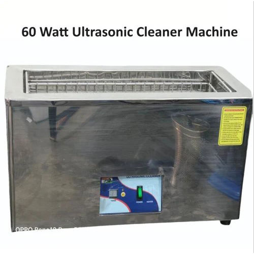 60 Watt Ultrasonic Cleaner Machine