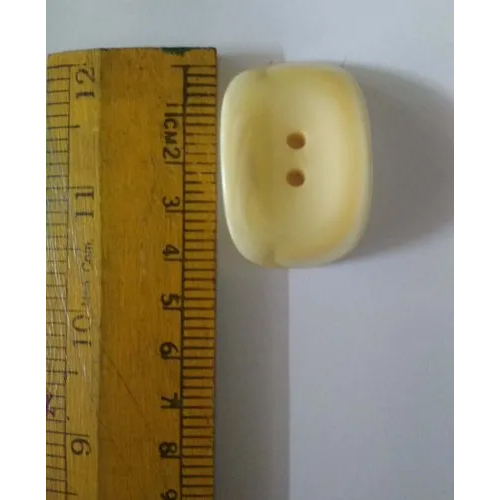 Oval Shape Large Polyester Buttons