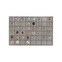 Branded Laser Engraved Polyester Buttons - High-quality Polyester, Sizes 14/16/18 Mm, Multicolor, 4 Holes Design, Classic Round Shape