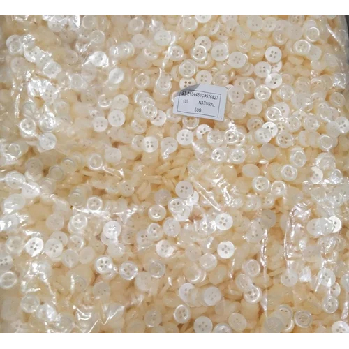 Polyester Pearl Buttons