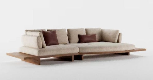 Modern Fabric Sofa Set Living Room