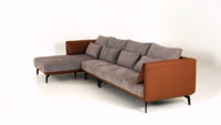 Italian luxury design furniture post modern couch living room sofa set l shape sofa