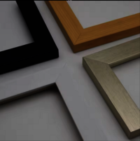 High Quality Pvc Moulding For Picture Frame Ps Synthetic Photo Frame Mouldings - Finishing: Carving