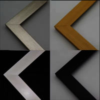 High Quality PVC moulding for picture frame PS synthetic photo frame mouldings