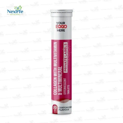Collagen With Multivitamins & Multiminerals Effervescent Tablets