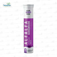 Alfalfa Effervescent Tablets - Origin: India