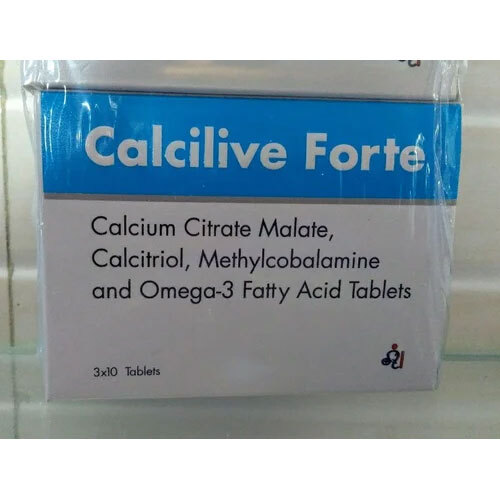 Calcium, Calcitriol & Omega-3 Fatty Acid Tablet