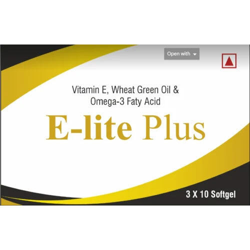 E- Lite Plus Capsule - Drug Type: General Medicines