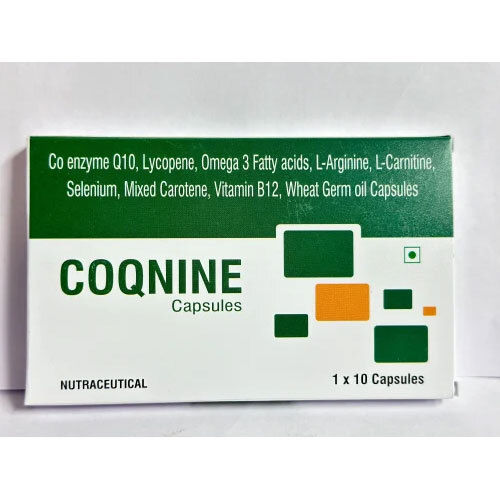 Coenzyme Q10 Cartinine Capsules - Drug Type: General Medicines