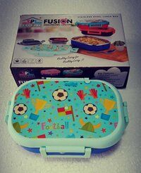 Fusion Lunch Box in steel