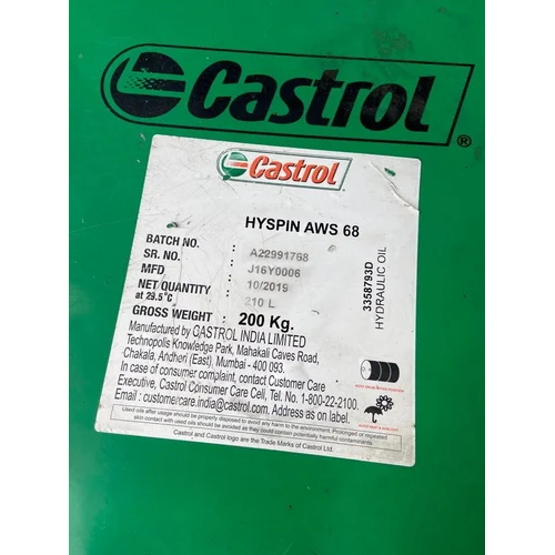 200Kg Hyspin Aws 68 Oil - Application: Automobiles