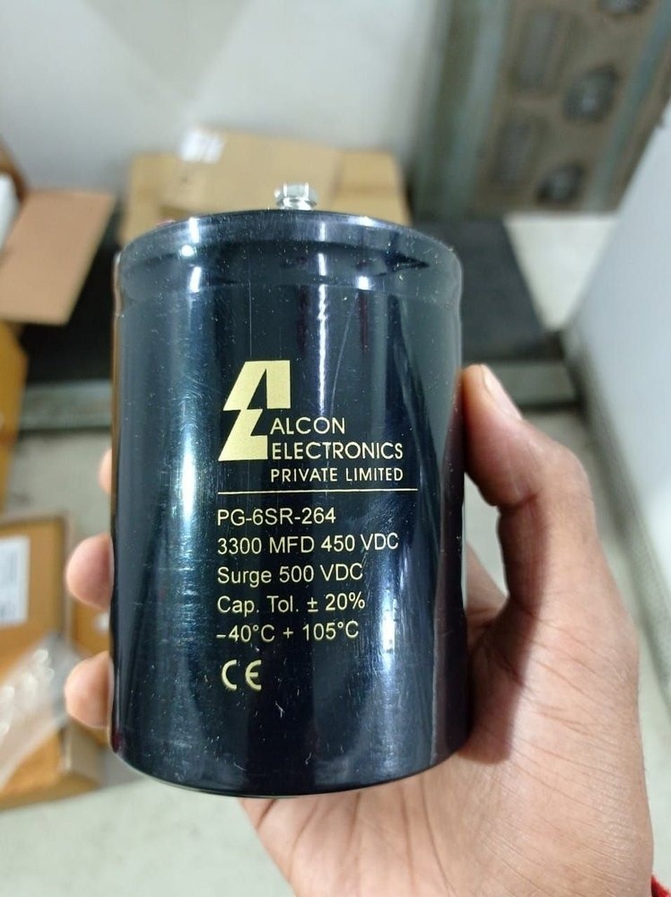 Alcon 3300mFD 450 VDC Capacitor