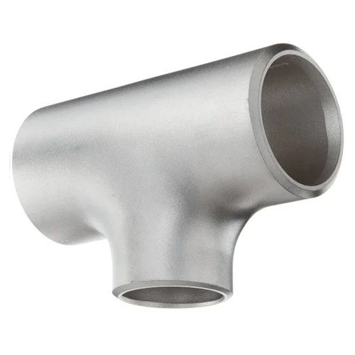 Titanuim Pipe Tee - Material: Stainless Steel